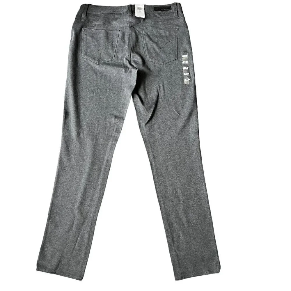 Calvin Klein Grey Casual Women’s Dress Pants. Size 14 - Picture 2 of 8